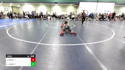 105 lbs Consi Of 8 #2 - Jackson Maier, KY vs Lucas Jones, PA