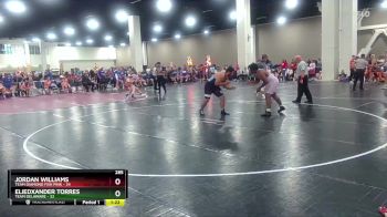 285 lbs Finals (2 Team) - Eliedxander Torres, Team Delaware vs Jordan Williams, Team Diamond Fish Pink