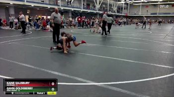 56 lbs Round 1 (8 Team) - Kaine Salisbury, Rampage vs Gavin Goldsberry, Iron Horse