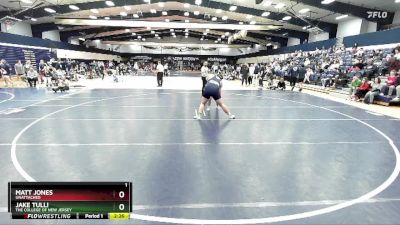 285 lbs Cons. Round 4 - Jake Tulli, The College Of New Jersey vs Matt Jones, Unattached