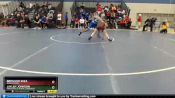 106 lbs Cons. Round 3 - Bronson Shea, Dover-Eyota vs Jaylen Johnson, Minneapolis North Community