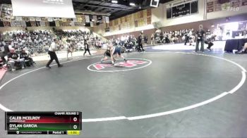 132 lbs Champ. Round 2 - Caleb Mcelroy, Bakersfield vs Dylan Garcia, Bonita