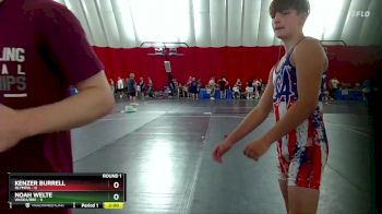 120 lbs Round 1 (6 Team) - Noah Welte, Waska/BBE vs Kenzer Burrell, Olympia