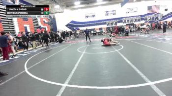 165 lbs Champ. Round 3 - Lincoln Casas, El Modena vs Matheus Pereira, San Clemente