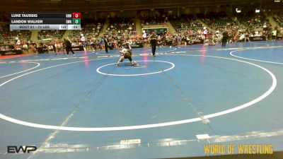 70 lbs Consi Of 4 - Luke Taussig, Greater Heights Wrestling vs Landon Walker, The Glasgow Wrestling Acadamy