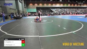 89 lbs Consi Of 16 #2 - Kevin Hughes, Chester vs Gerardo Rodríguez, CORE Wrestling