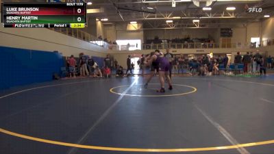 184 lbs Cons. Semi - Henry Martin, Ouachita Baptist vs Luke Brunson, Ouachita Baptist