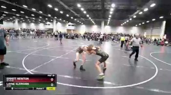 106 lbs Cons. Round 7 - Emmitt Newton, DC Elite vs Layne Kleimann, Utah