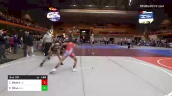 88 lbs Quarterfinal - Cooper Stivers, Legends Of Gold vs Brody Pitne, Midwest Destroyers