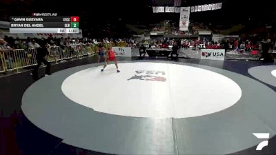 All Cadet Boys Freestyle Lower - 106 lbs Cons. Round 2 - Gavin Guevara, Community Youth Center - Concord Campus Wrestling vs Bryan Del Angel, Club Lucha Wrestling
