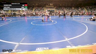 84 lbs Round Of 64 - Kasen Karl, Greater Heights Wrestling vs Levi Pike, Michigan West Wrestling Club