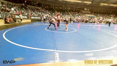 120 lbs Round Of 32 - Hazen Crank, Raw Wrestling Club vs Tyson McComb, Team Of Hard Knox