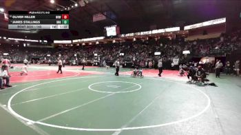 140 lbs Champ. Round 1 - James Stallings, Unattached vs Oliver Hiller, WHW2