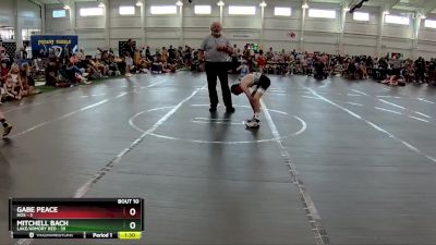 80 lbs Round 4 (6 Team) - Gabe Peace, NOS vs Mitchell Bach, Lake/Armory Red