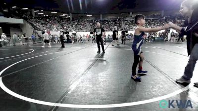 60 lbs 7th Place - Maximus Crawford, Southmoore SaberCats Wrestling vs Rock Harvey, Standfast
