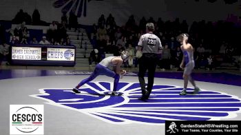 144 lbs Anthony Barrett, Caldwell vs Gavin Oldenburg, Kittatinny Regional Jr/Sr