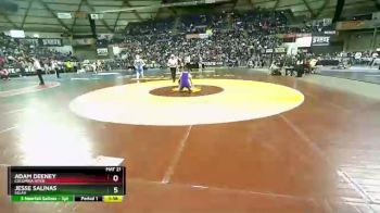 2A 145 Quarterfinal - Adam Deeney, Columbia River vs Jesse Salinas, Selah