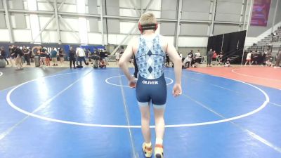 132 lbs Cons. Round 3 - Hunter Vanderhoeff, CNWC Concede Nothing Wrestling Club vs James Oliver, Washington