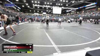 100 lbs Round 1 - Shelby Kennedy, Prodigy Elite vs Parker Hansen, Nixa Youth Wrestling