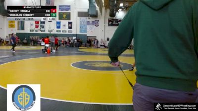 150A Round 2 - Kenny Ridgell, Kingsway Regional vs Charles Schlett, St Joseph (Montvale) HS