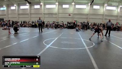 105 lbs Round 1 (10 Team) - Jaxon Aberegg, The Wrestling Mill vs Nate Iampietro, SHWA