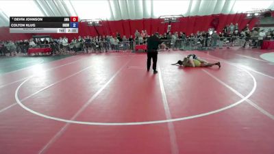 157 lbs Cons. Semi - Devin Johnson, Askren Wrestling Academy vs Colton Klug, Brillion High School Wrestling