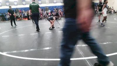 75 lbs Round 1 - Roxanna Hannah, KC Elite Training Center vs Douglas McConnell, C2X