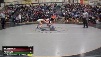 150 lbs Cons. Round 2 - Aiden Hurt, Olmsted Falls vs Tyler Rowles, No. Royalton