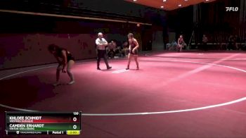 130 lbs Round 3 - Camden Erhardt, Vinton-Shellsburg vs Khloee Schmidt, Western Dubuque