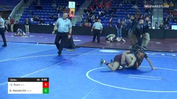 132 lbs Prelims - Donald Ryan, Boston College vs Ben Mandeville, Taunton