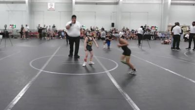 48 lbs Round 2 (8 Team) - Carson Godfrey, Neighborhood Wrestling vs Justus Chapman, Savage WA