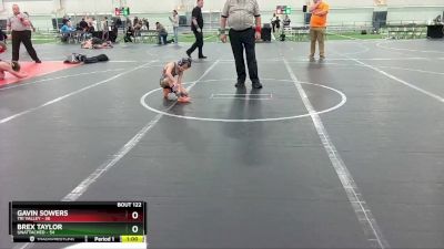 44-48 lbs Round 4 - Gavin Sowers, Tri Valley vs Brex Taylor, Unattached