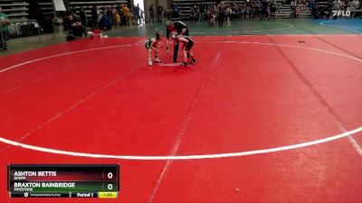 45 lbs Cons. Round 1 - Braxton Bainbridge, Pipestone vs Ashton Bettis, BHVPP