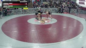 126 lbs Quarterfinal - Diego Chavez, SLAM Academy vs Joshua Cruz, Segerstrom