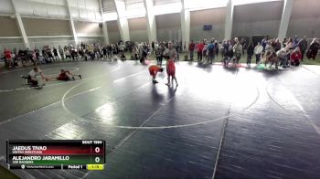 115+ Cons. Round 3 - Alejandro Jaramillo, 208 Badgers vs Jaedus Tivao, Uintah Wrestling