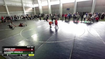 115+ Cons. Round 3 - Alejandro Jaramillo, 208 Badgers vs Jaedus Tivao, Uintah Wrestling