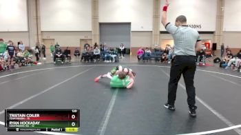120 lbs Round 1 (6 Team) - Ryan Hockaday, Contenders WA vs Tristain Coiler, Team Minion