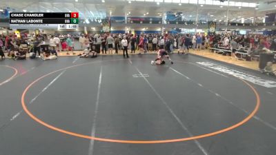 126 lbs Champ. Round 2 - Chase Chandler, Unattached vs Nathan LaBonte, Unattached