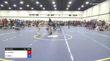 130 lbs Consolation - Nonnie Justice, MO vs Alexis Ross, IA