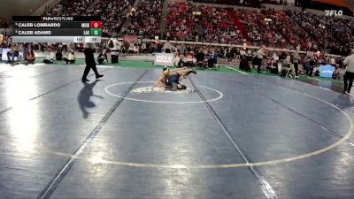 5A 106 lbs Cons. Round 3 - Caleb Lombardo, Middleton vs Caleb Adams, Lakeland