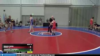 100 lbs Placement Matches (8 Team) - Brady Byrd, Indiana vs Maddox Campbell, North Dakota Blue