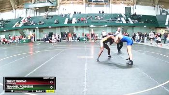 184 lbs Cons. Semi - Trent Thomas, Kent State vs Trammel Robinson, Grand Valley State