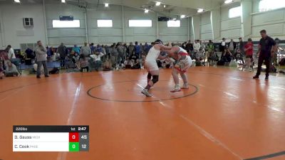 220 lbs Round 1 - Dylan Gauss, Michigan Mayhem vs Chris Cook, Phoenix Wrestling Club