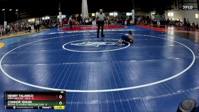 45 lbs Round 1 (6 Team) - Henry Talarico, GREAT NECK WC - GOLD vs Connor Ishuin, BELIEVE TO ACHIEVE WRESTLING CLUB