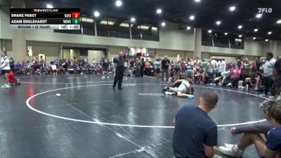 165 lbs Round 1 (6 Team) - Adam Englehardt, White Buffalo Wrestling Academy vs Drake Pabst, North Shelby Regulators Blue