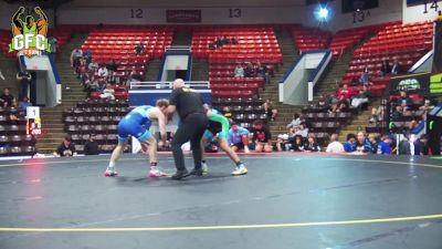 145 lbs Champ. Round 2 - Gabriel Gibbons, Wyandotte Bears vs Gatlin Hassler, Burnett Trained Wrestling