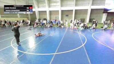 67 lbs Champ. Round 1 - James Tillman, Team Prestige Wrestling vs Makai Opheikens, Fremont Wrestling Club