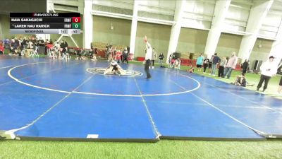 110 lbs Semifinal - Laker Nau Rarick, Westlake Wrestling Club vs Naia Sakaguchi, Graplr Academy