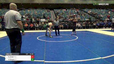 285 lbs Quarterfinal - Amar Dhesi, Oregon State vs Spencer Empey, Cal Poly