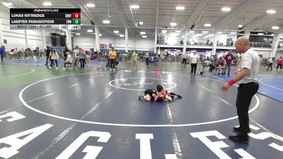 61 lbs Consolation - Lukas Kittredge, Smitty's Wrestling Barn vs Laertes Panagiotidis, Empire Wrestling Academy